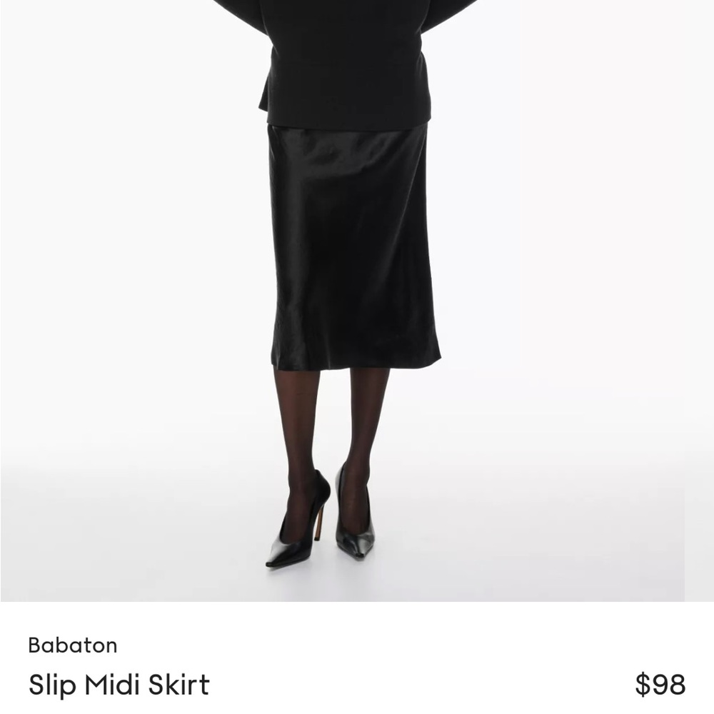 Babaton slip skirt
